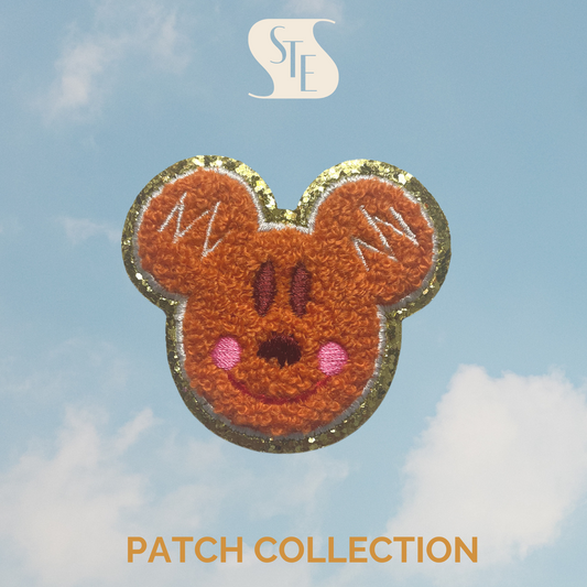 Mickey Gingerbread Chenille Patch