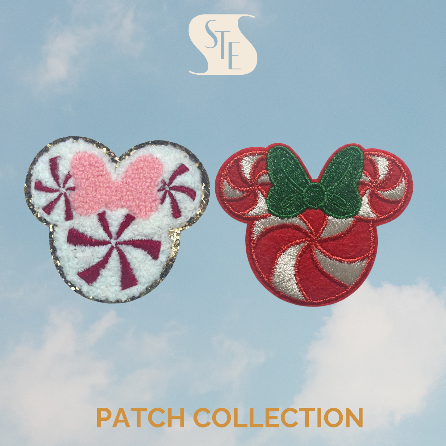 Minnie Holiday Mint Patches