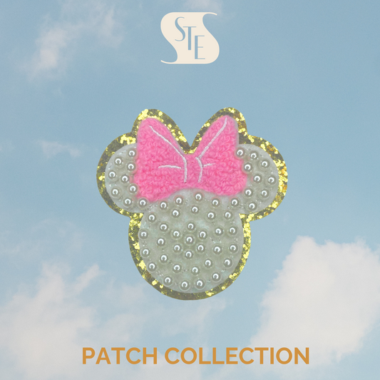 Minnie Glitter & Pearls Patch